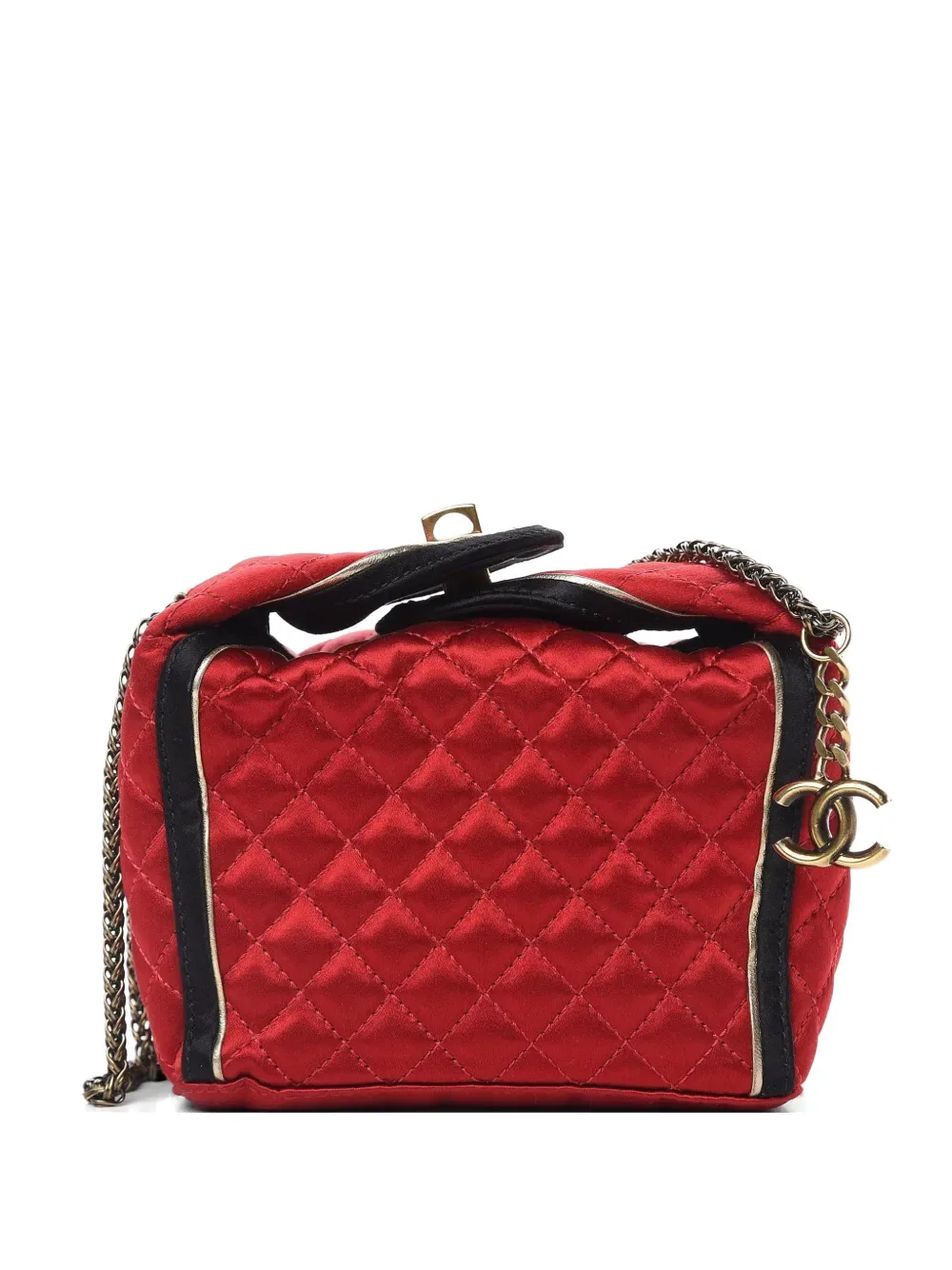 2010 Diamond-quilted mini shoulder bag - by CHANEL Pre-Owned