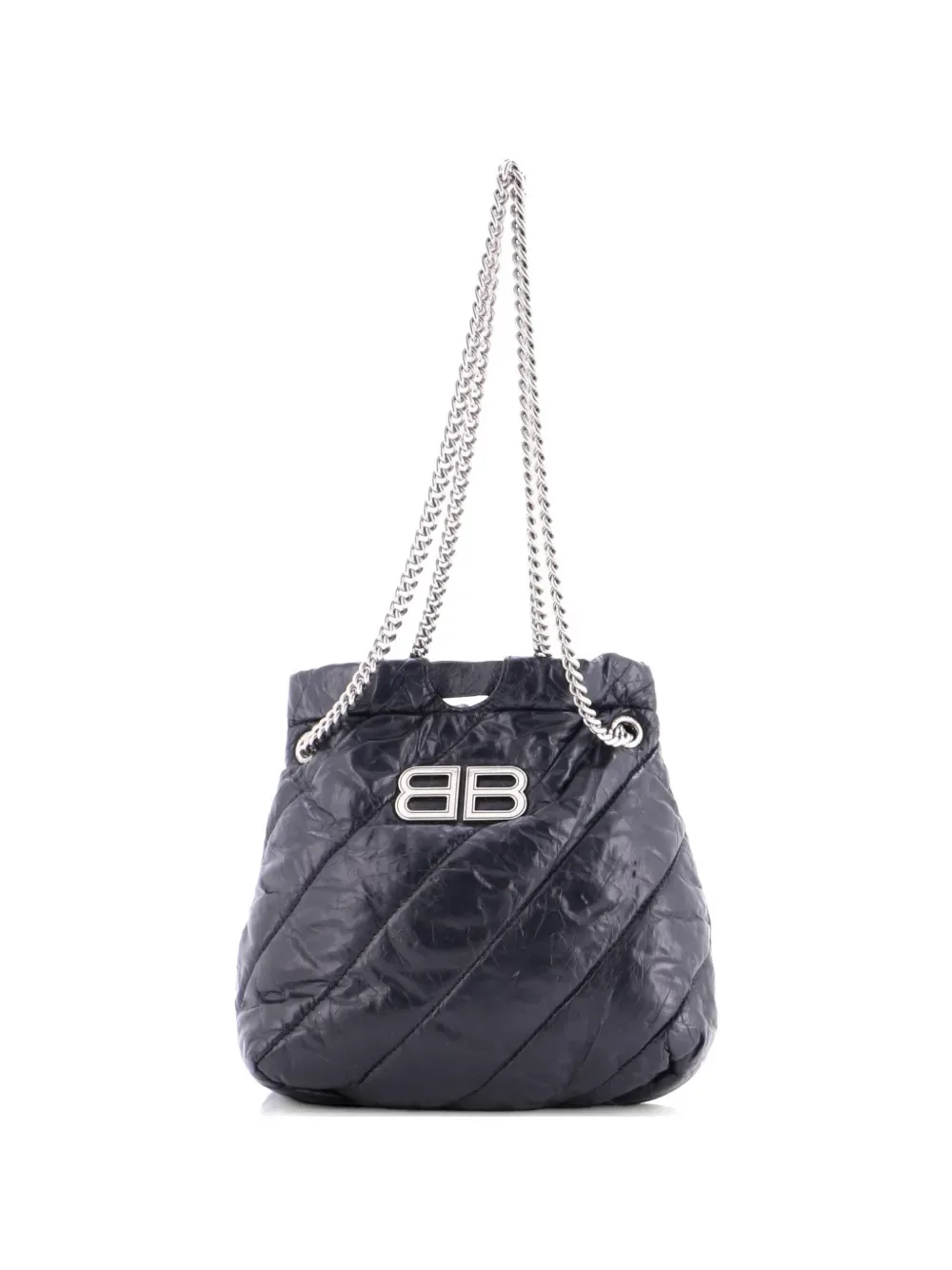 Crush Chain Quilted Crushed Calfskin XS tote bag -