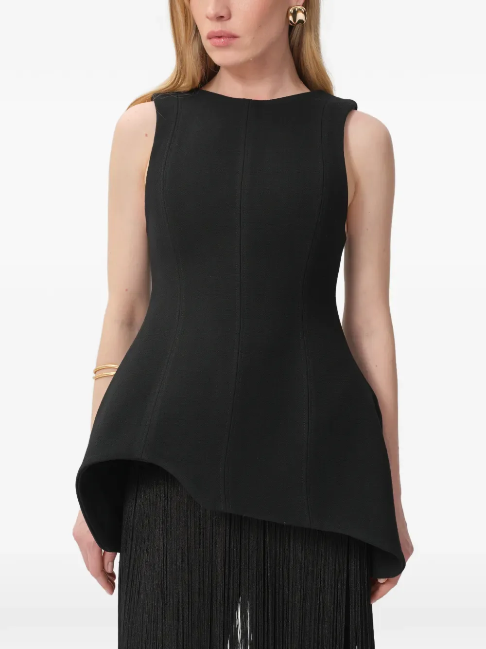 Lumen asymmetrical blouse - by CONCEPTO