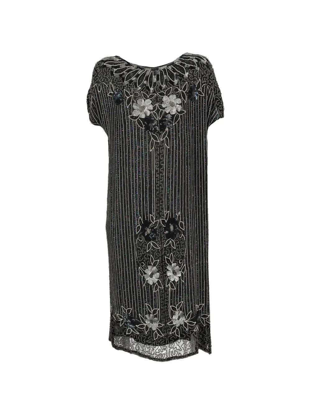 2019 sequin floral dress -