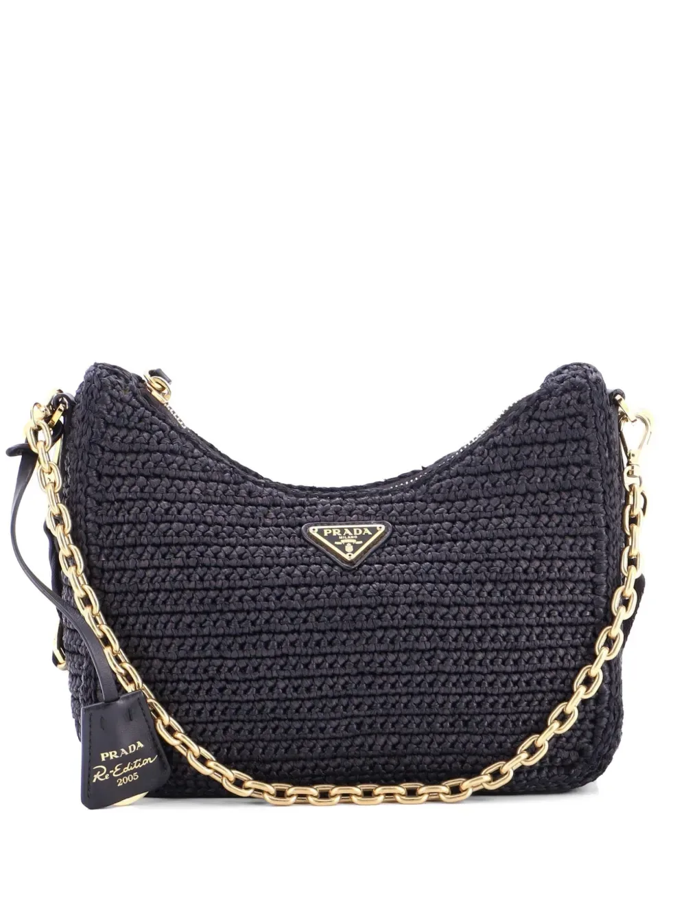 Re-Edition 2005 Shoulder Bag Raffia Small crossbody bag -
