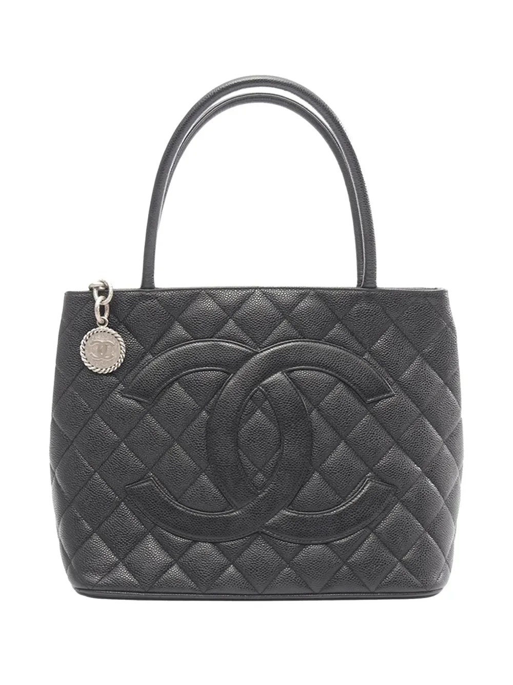 2000-2002 Caviar Medallion tote bag -