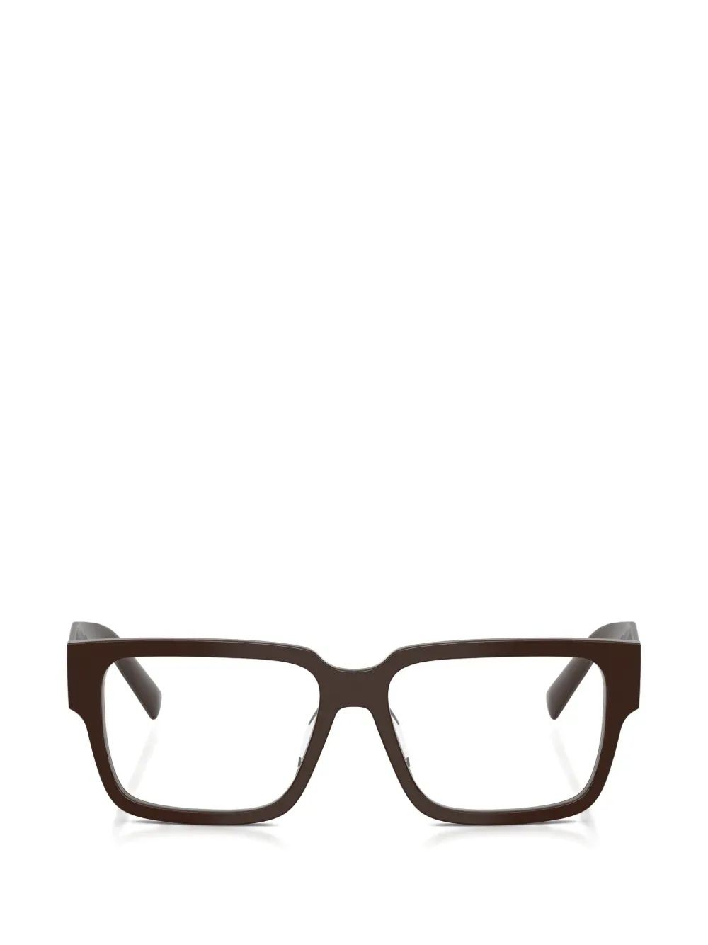 square-frame glasses -