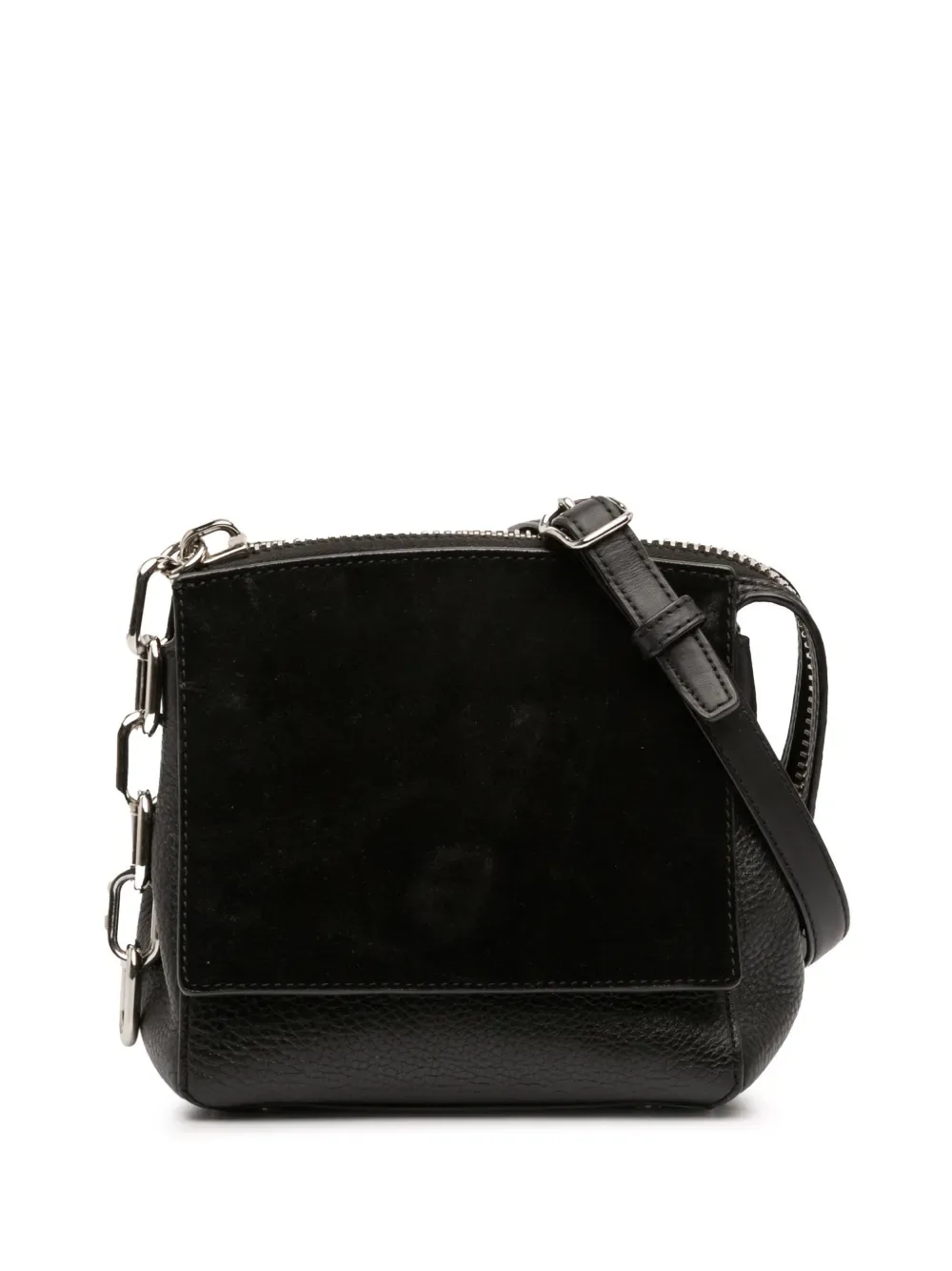 2010-2026 Pebbled Calfskin and Suede Attica Flap Marion crossbody bag -