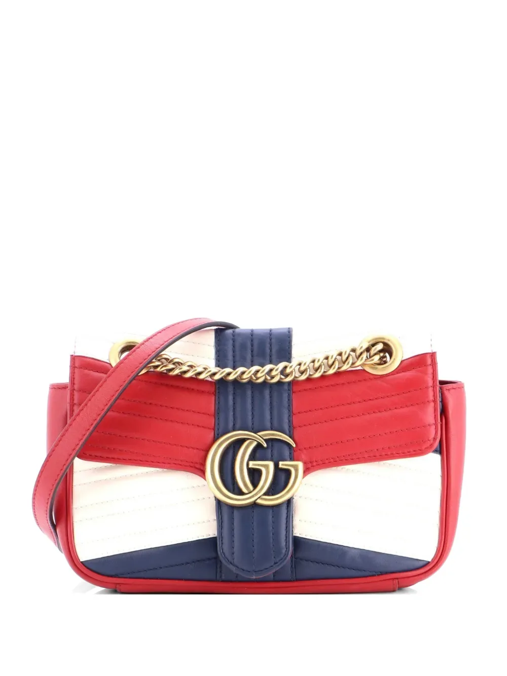 GG Marmont Flap Bag Matelasse Leather Small crossbody bag -