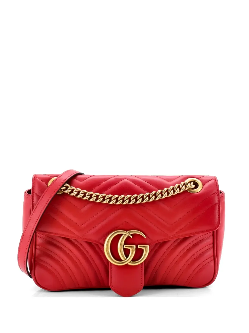 GG Marmont Flap Bag Matelasse Leather Small crossbody bag -