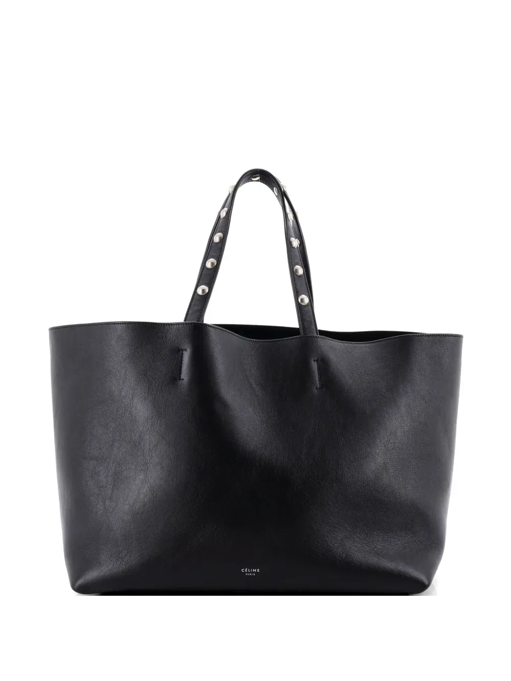 Phantom Soft Cabas Studded Leather Small tote bag -