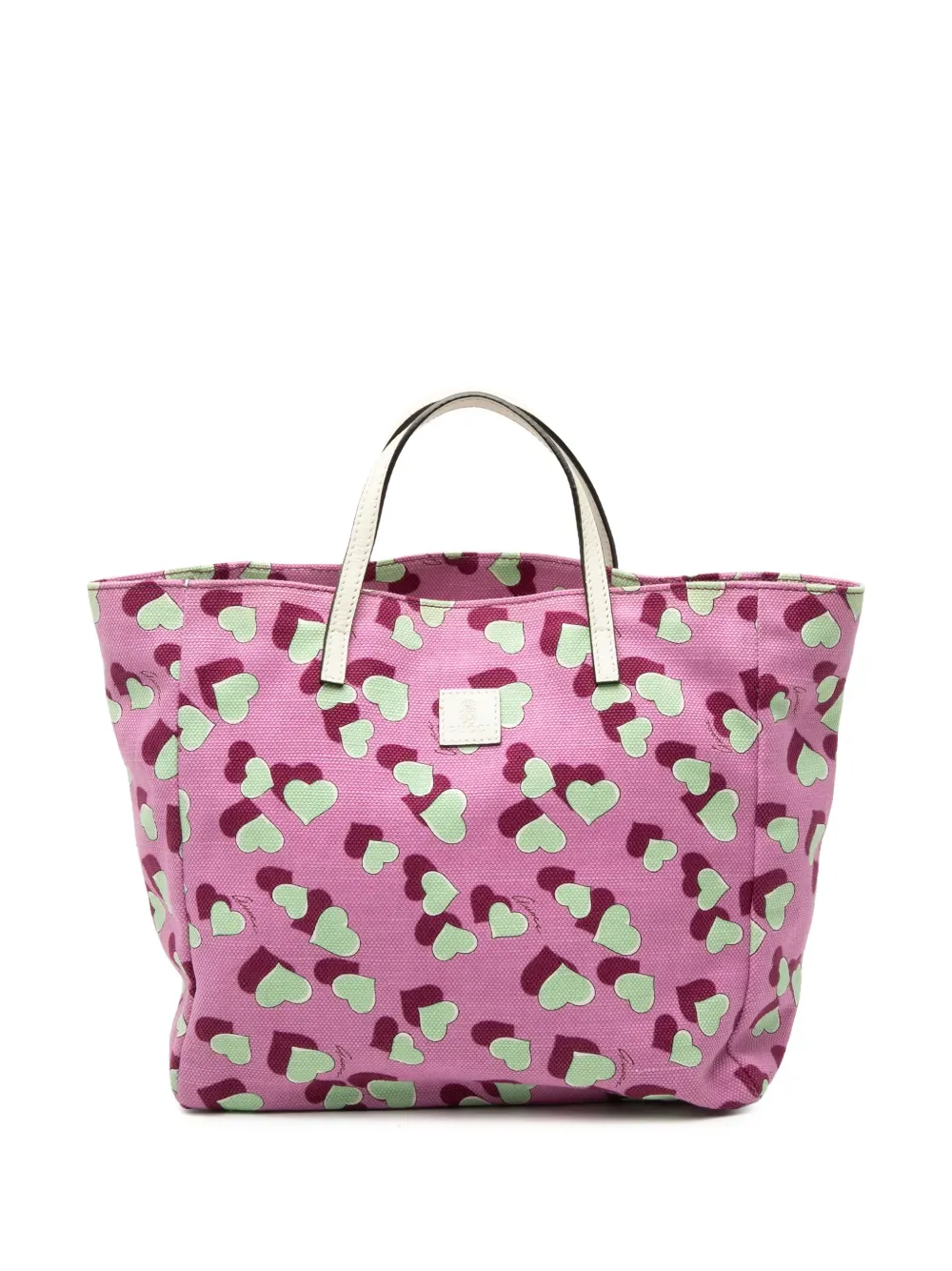 2000-2015 Kids Canvas Heartbeat tote bag -