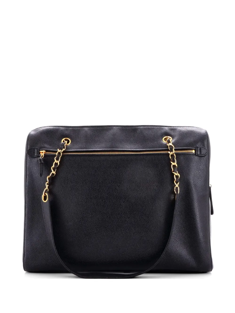 Timeless Zip Tote Caviar Large shoulder bag -