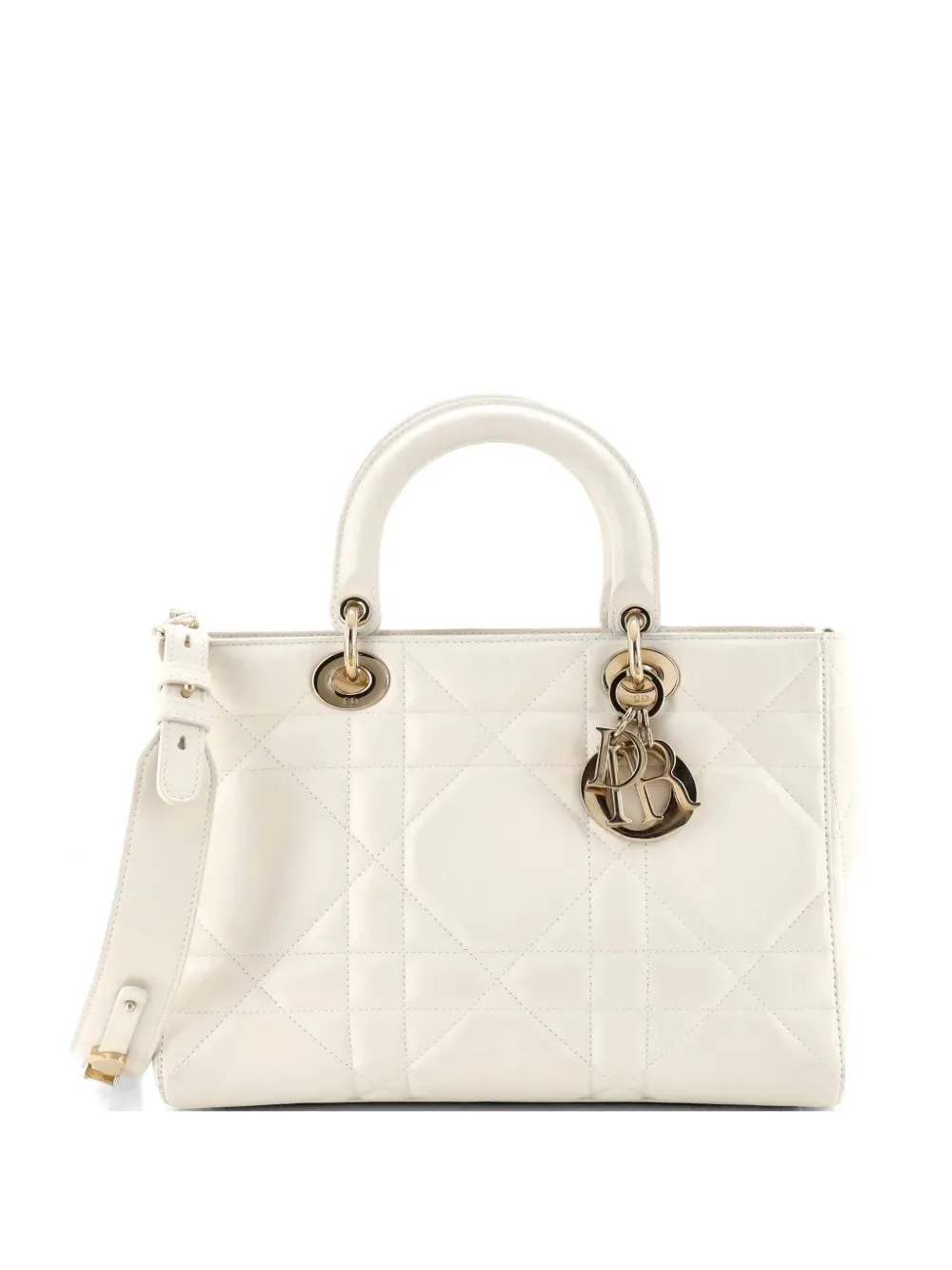 My ABCDior Lady D-Sire Bag Maxicannage Quilt Calfskin Medium tote bag -