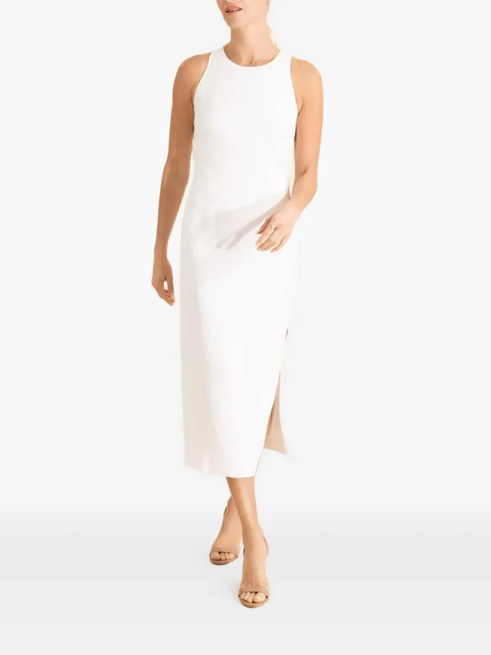 Lois side-slit dress -