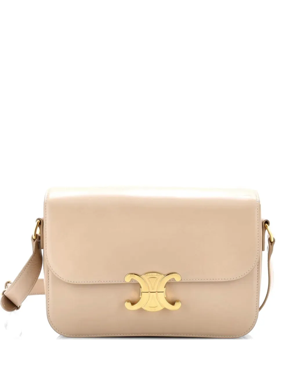Triomphe Shoulder Bag Smooth Calfskin Medium crossbody bag -