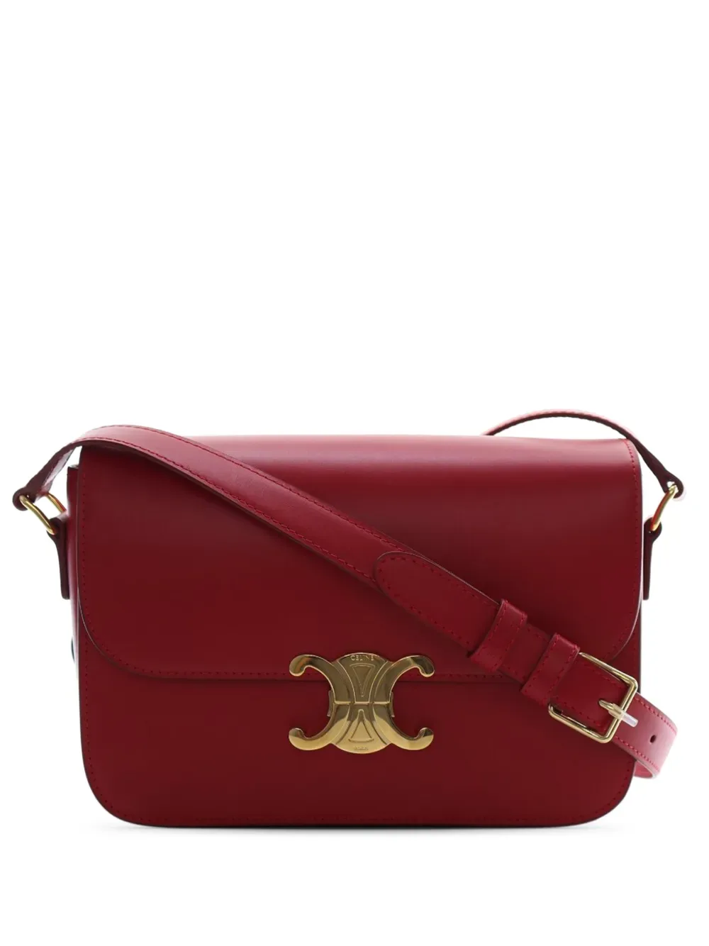 2024 Classique Shiny Calfskin Triomphe crossbody bag -