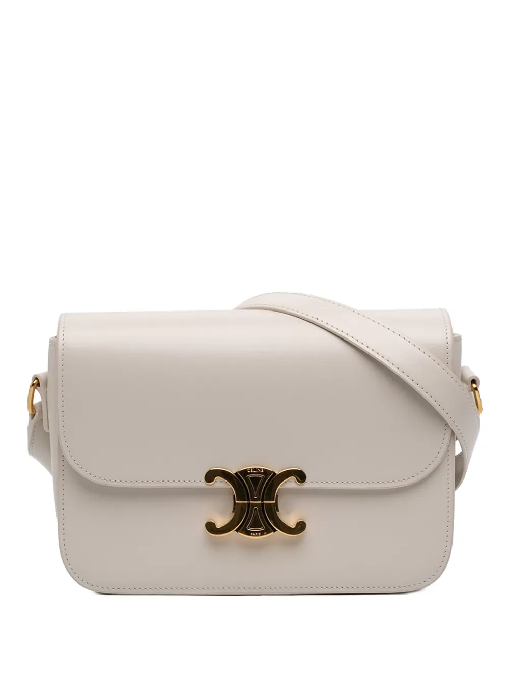 2024 Classique Shiny Calfskin Triomphe crossbody bag -