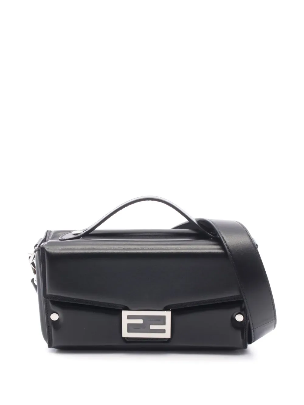 2010-2026 Zucca Calfskin Soft Trunk Baguette satchel -