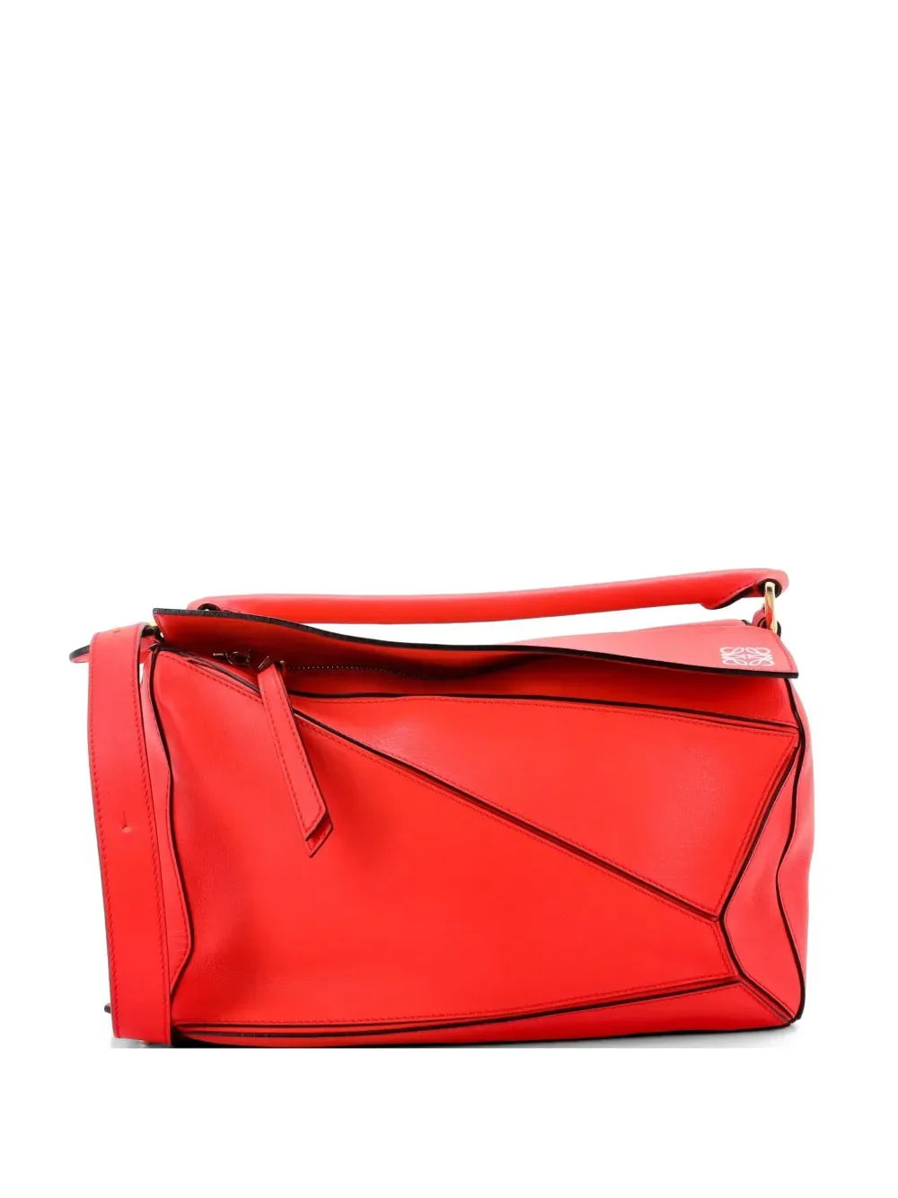 Puzzle Bag Leather Medium shoulder bag -