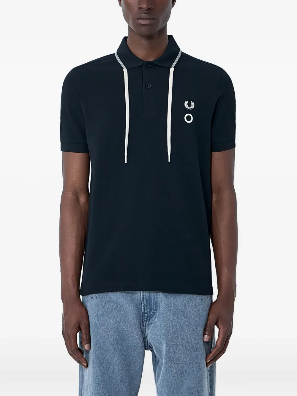 x Craig Green drawstring polo shirt - by Fred Perry