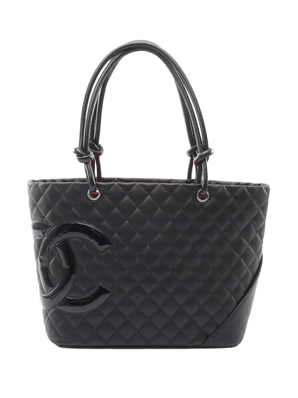 2011 Large Lambskin Cambon Ligne tote bag -
