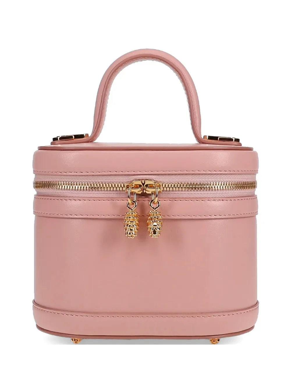 Victoria leather top handle bag -