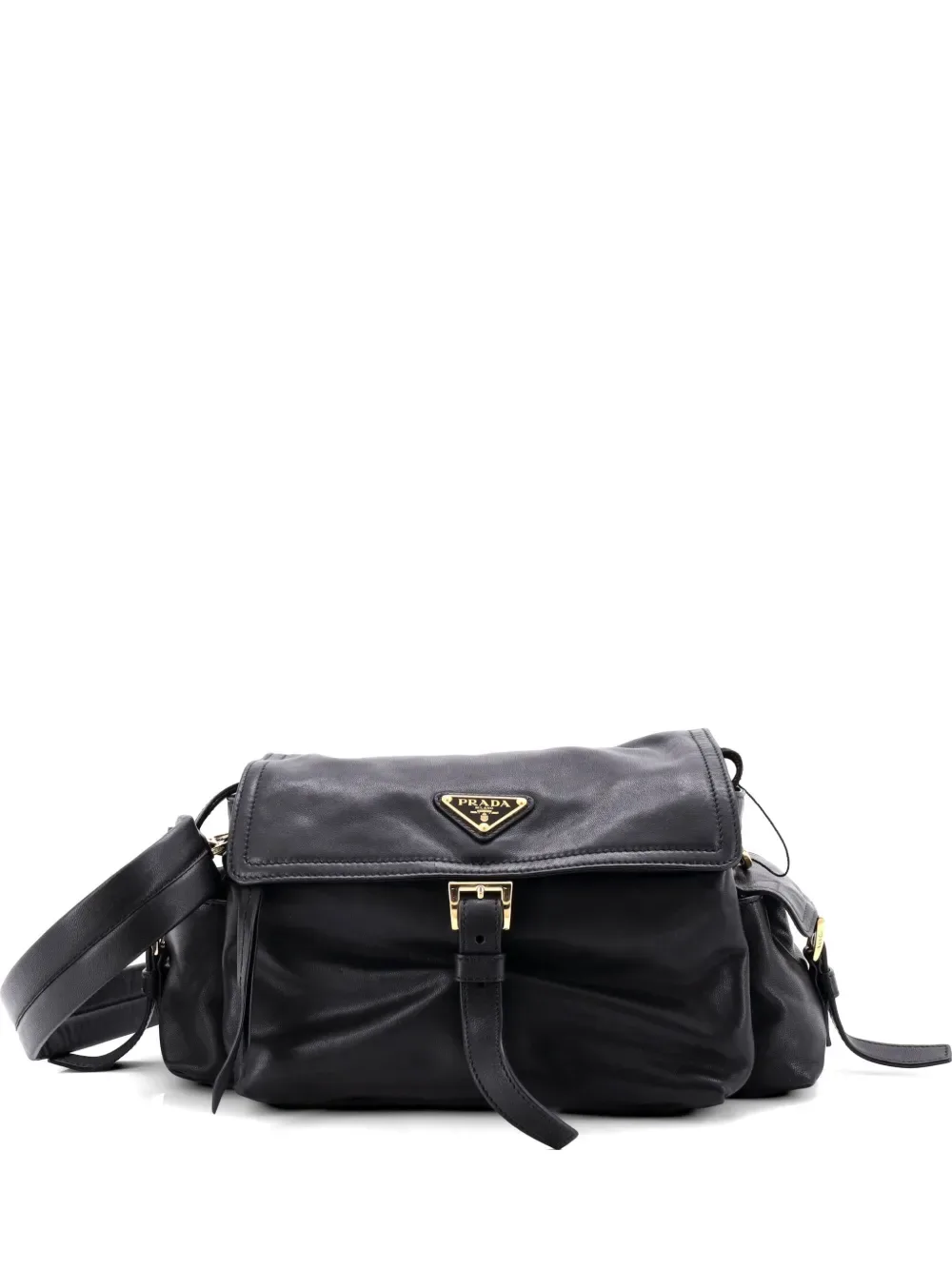 Explore Nappa Leather Medium shoulder bag - by Prada Pre-Owned