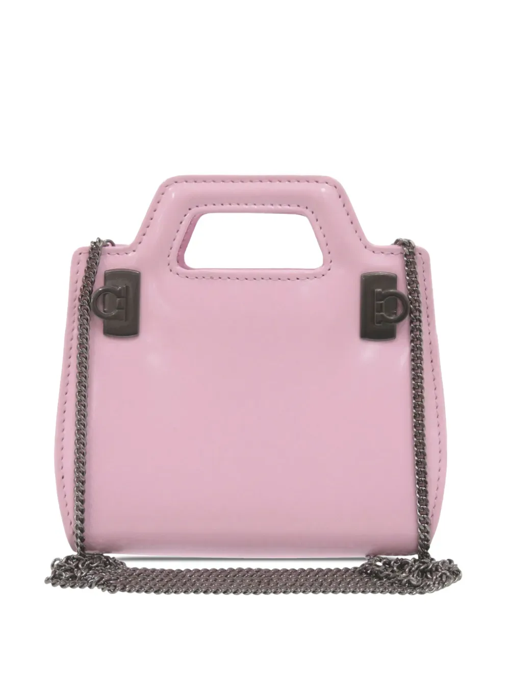 2021-2025 Mini Brushed Calfskin Wanda Top Handle Bag satchel -