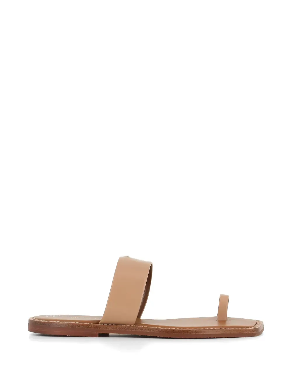 toe-strap flat sandals -