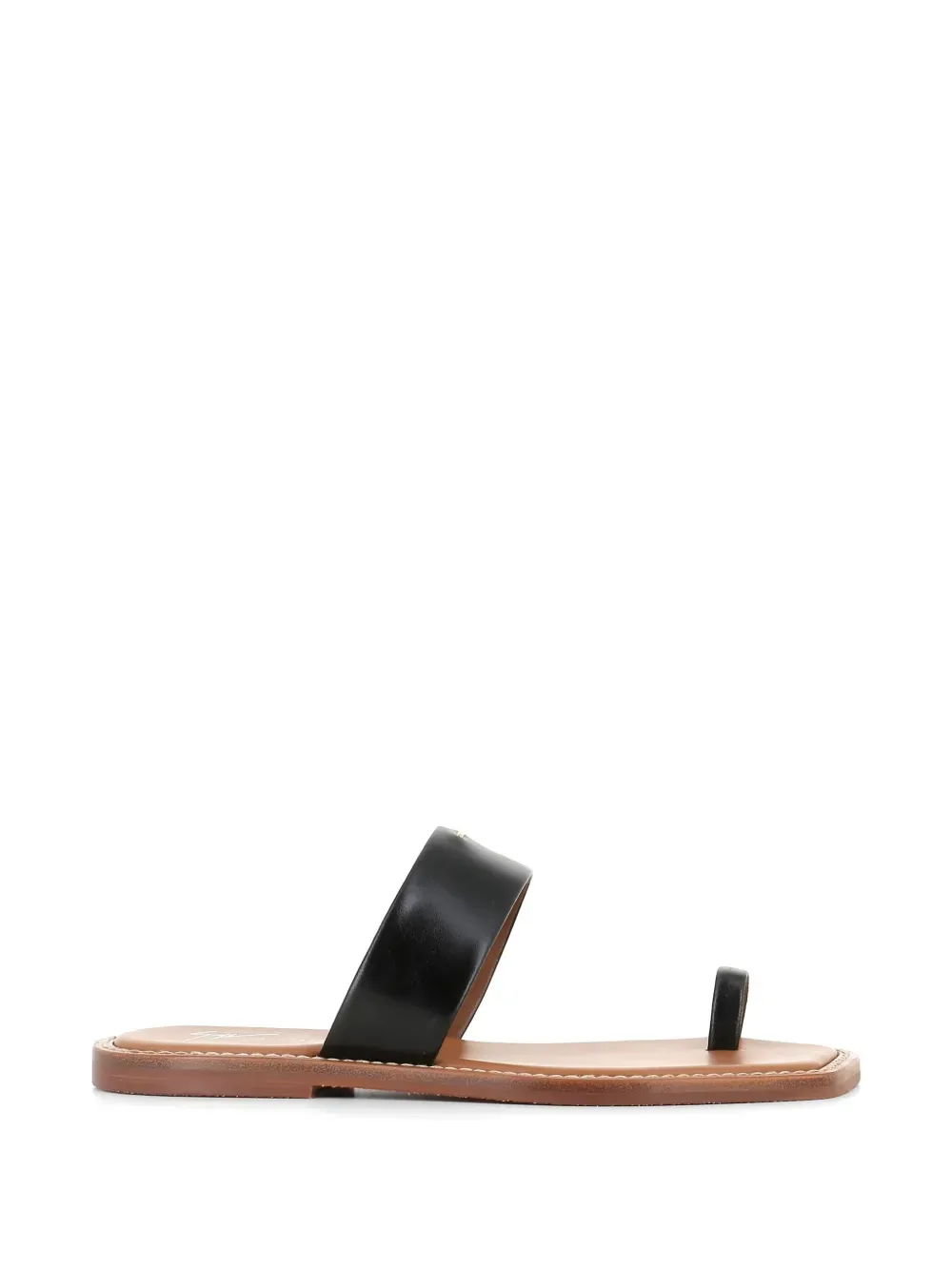 toe-strap flat sandals -