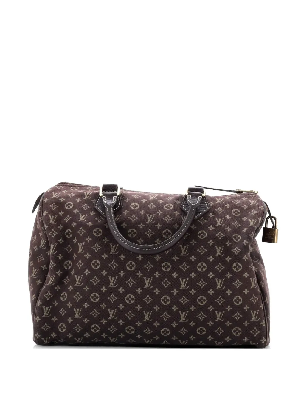 Speedy Handbag Mini Lin 30 satchel - by Louis Vuitton Pre-Owned