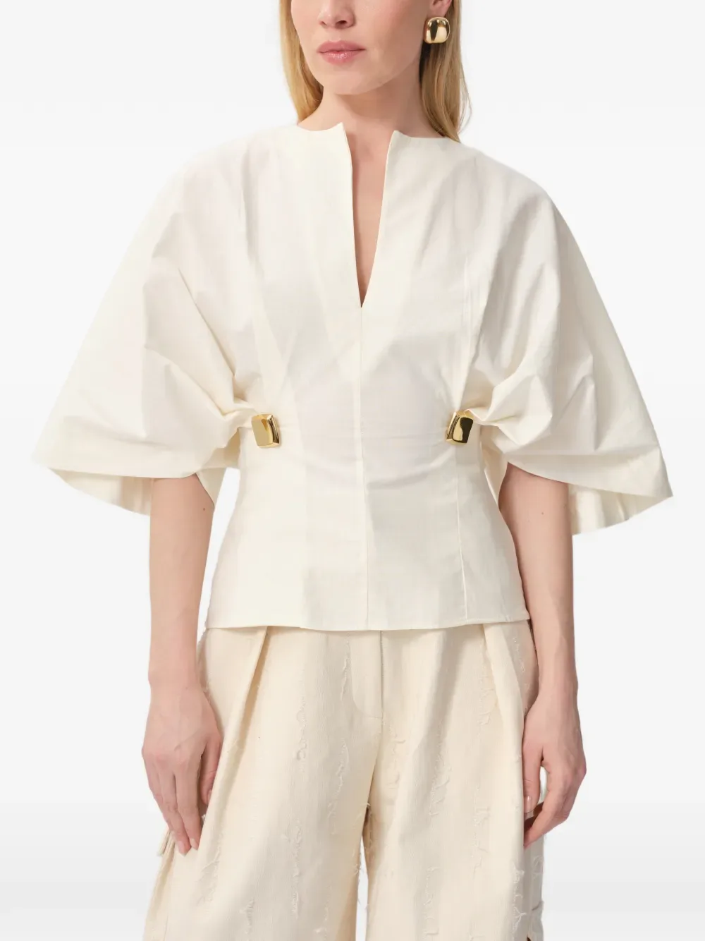 Haze V-neck blouse -