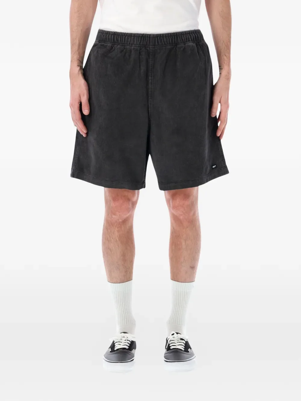 Horizon corduroy elasticated shorts -
