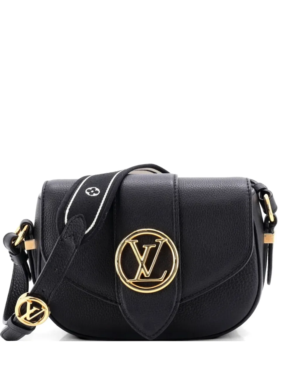 LV Pont 9 Soft Bag Leather PM crossbody bag -