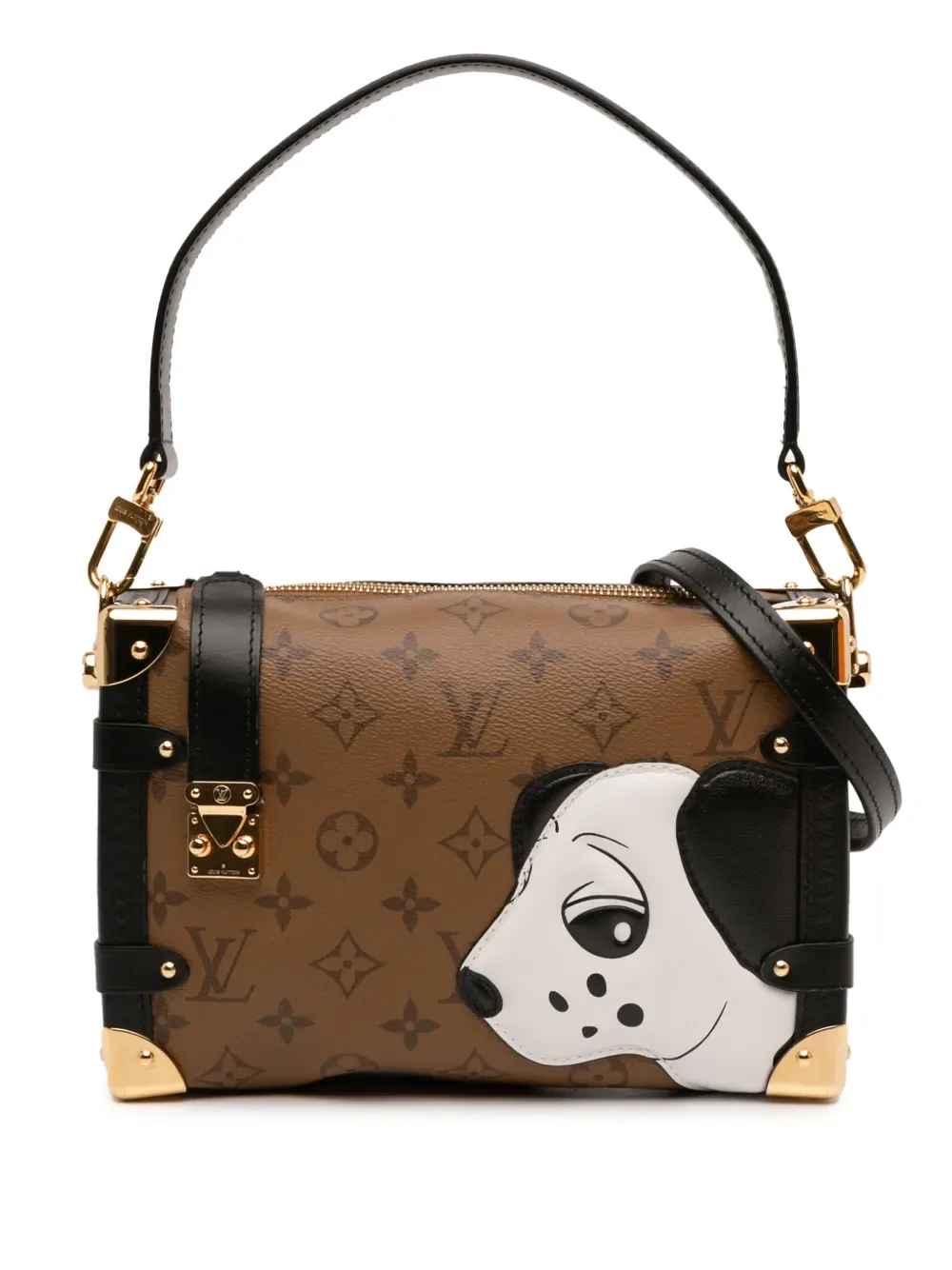 2021-2026 Sun Yitian Monogram Reverse Pup Side Trunk MM satchel - by Louis Vuitton Pre-Owned
