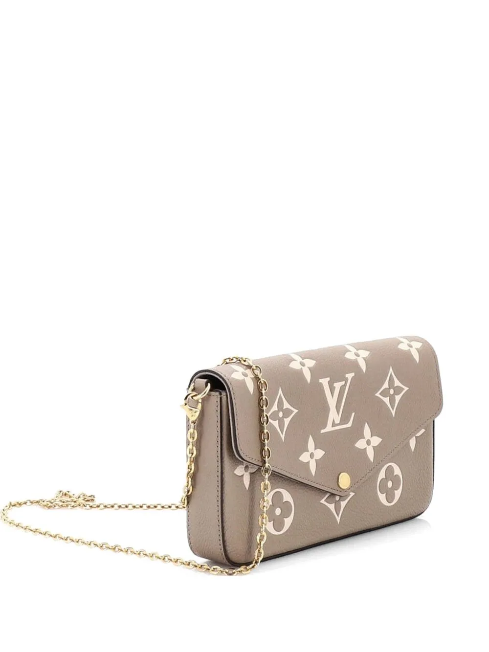 Felicie Pochette Bicolor Monogram Empreinte Giant Crossbody Bag