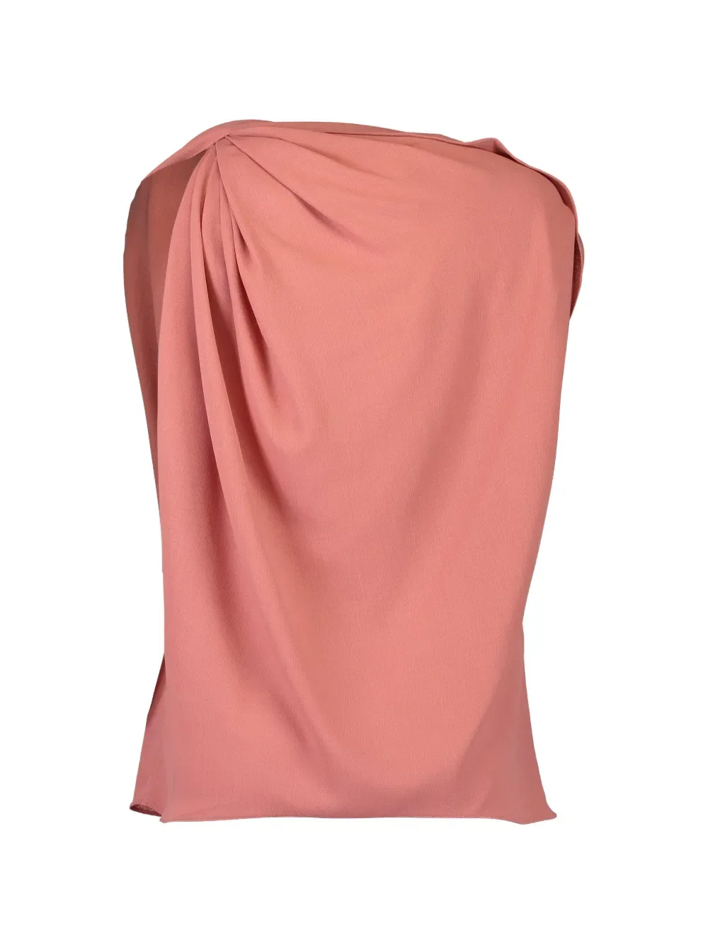 draped blouse -