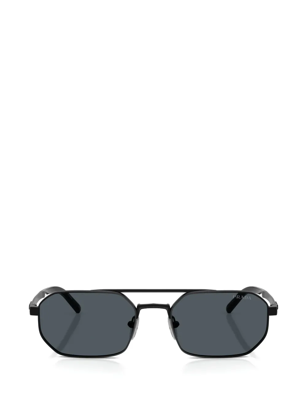 geometic-frame sunglasses -