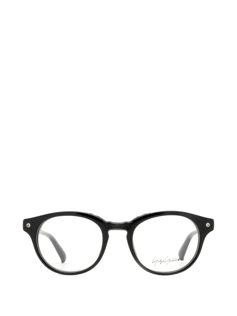 round-frame glasses -