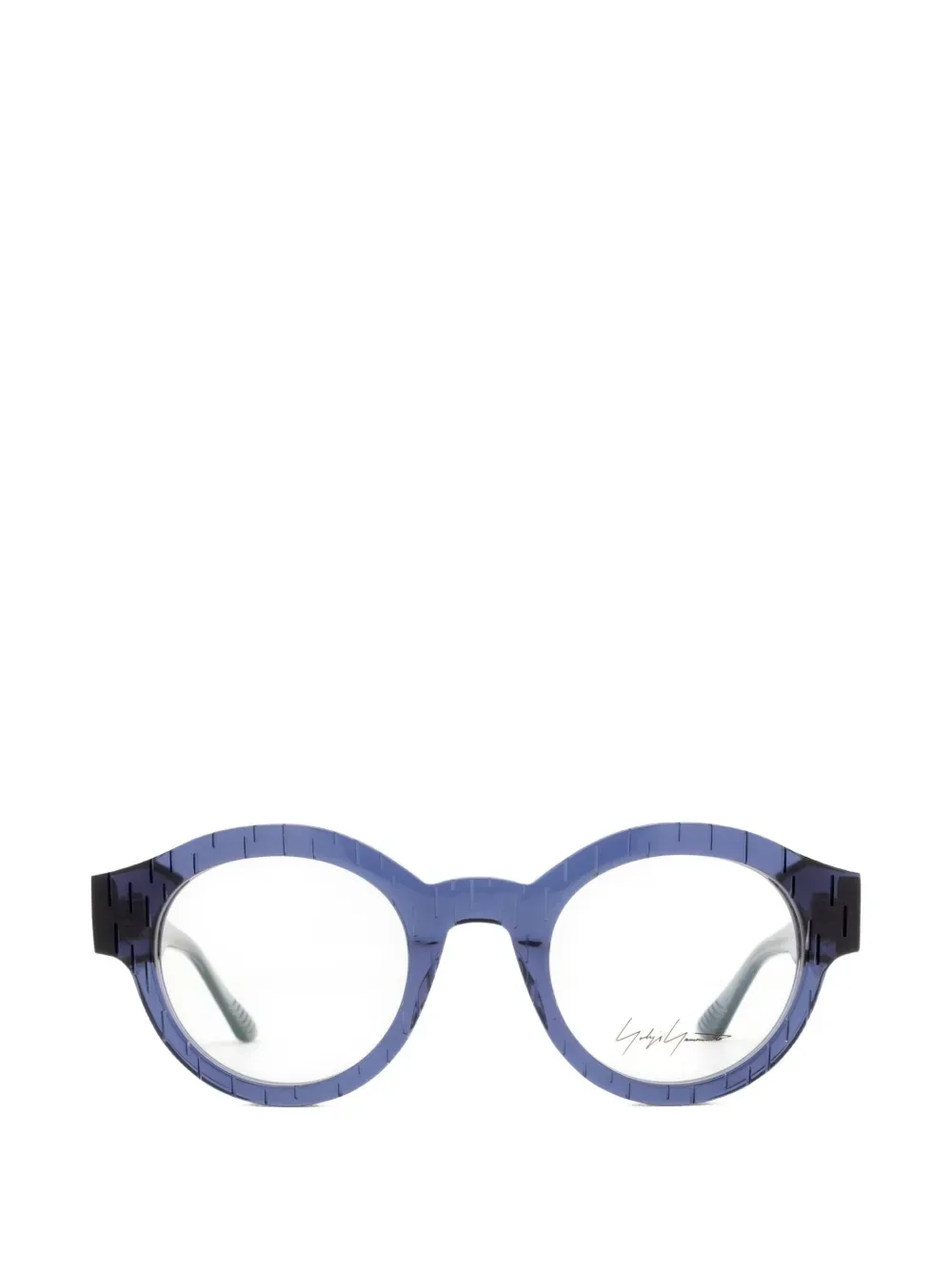 round-frame glasses -