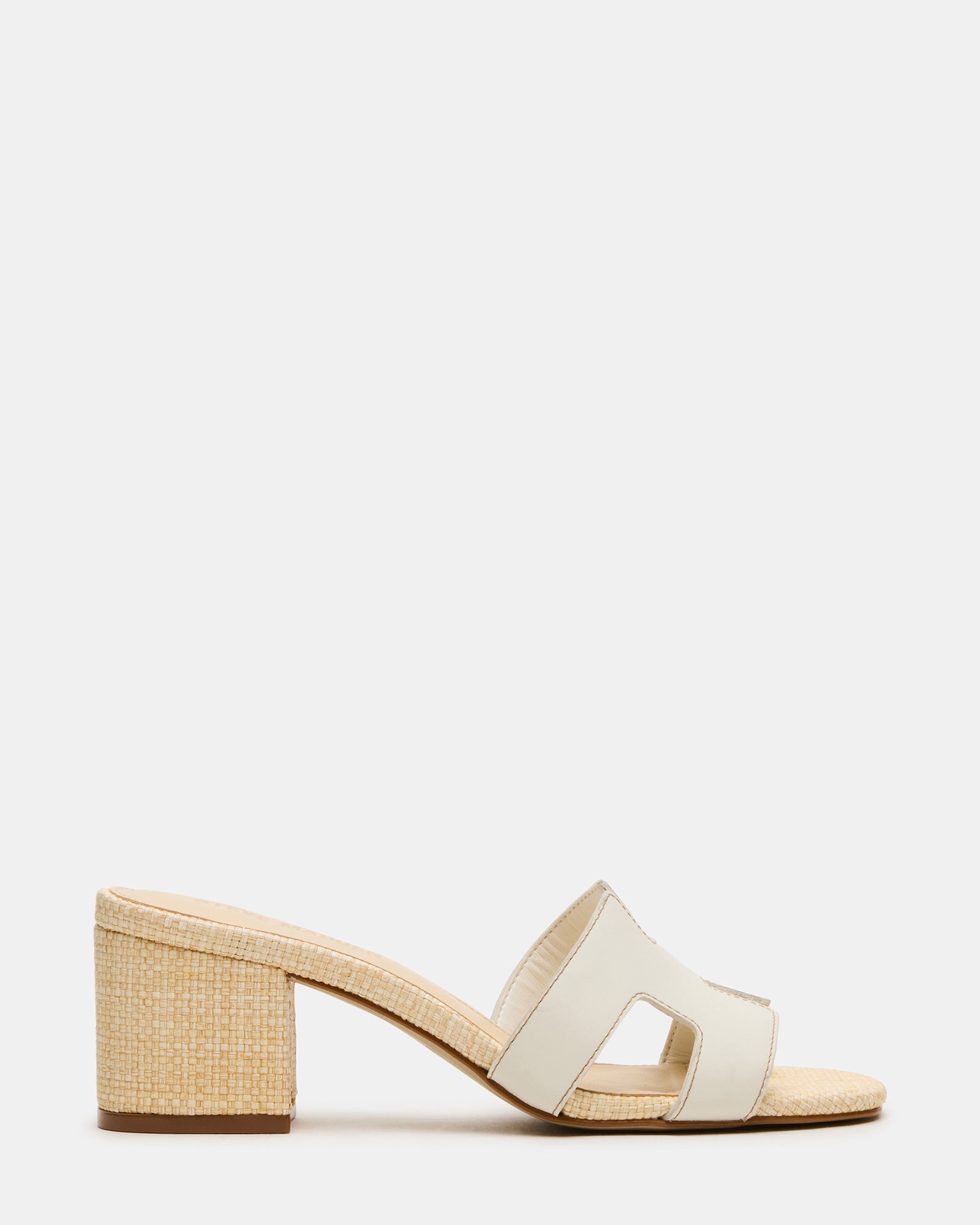 Hana Block Heel Sandals - Leather