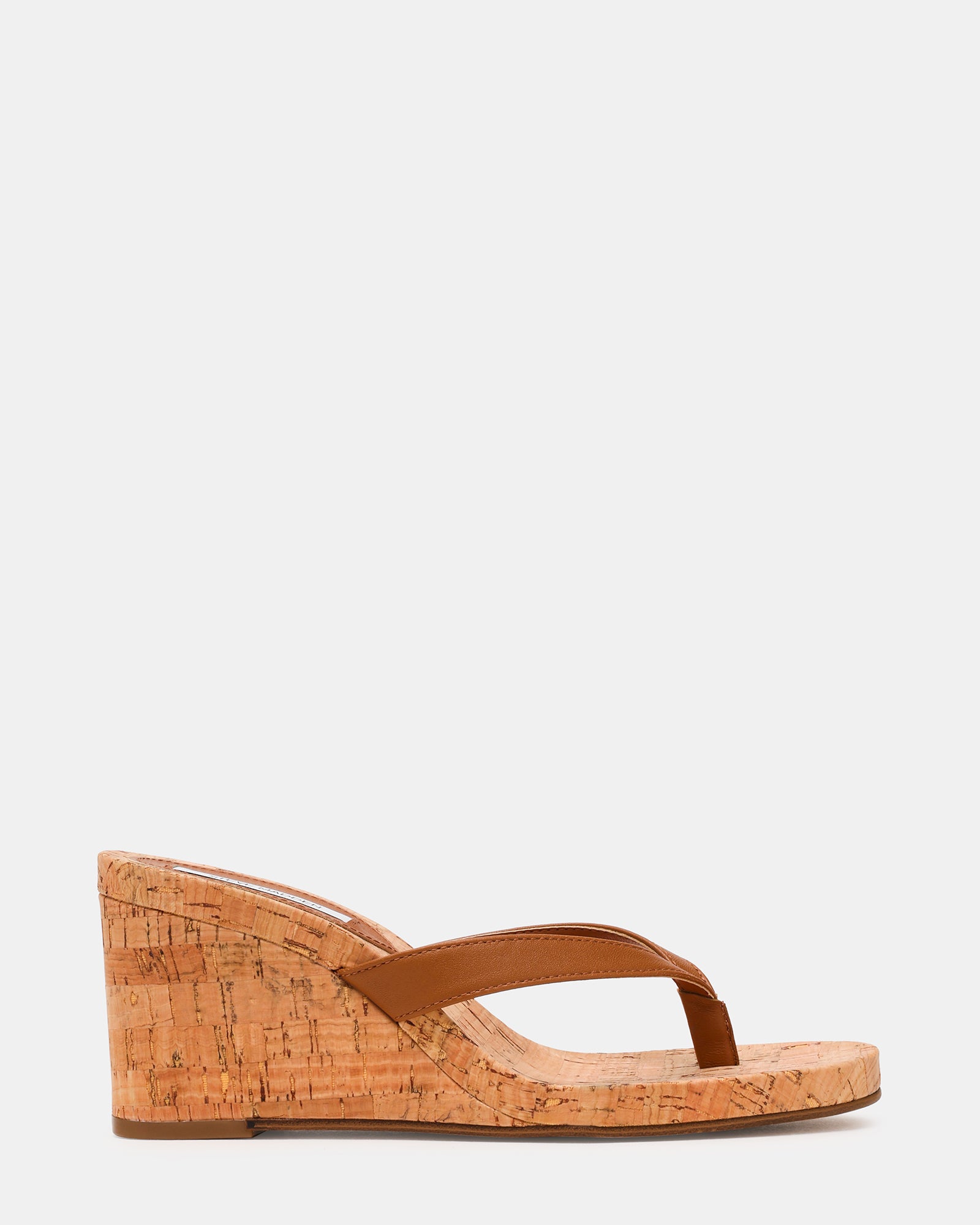 Playing Cork Thong Sandals - Leather