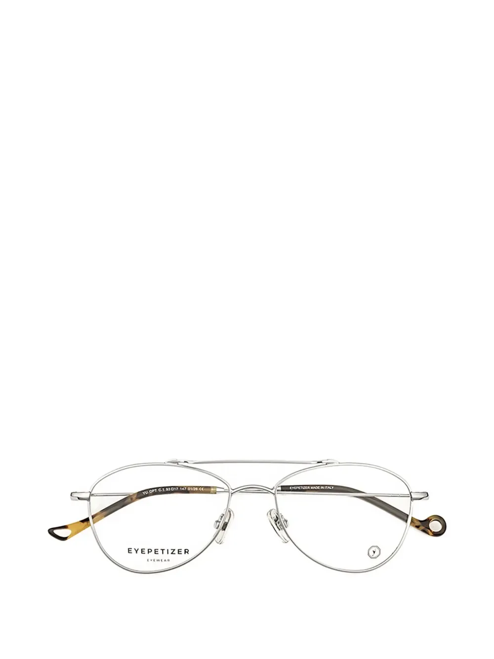 pilot-frame glasses -