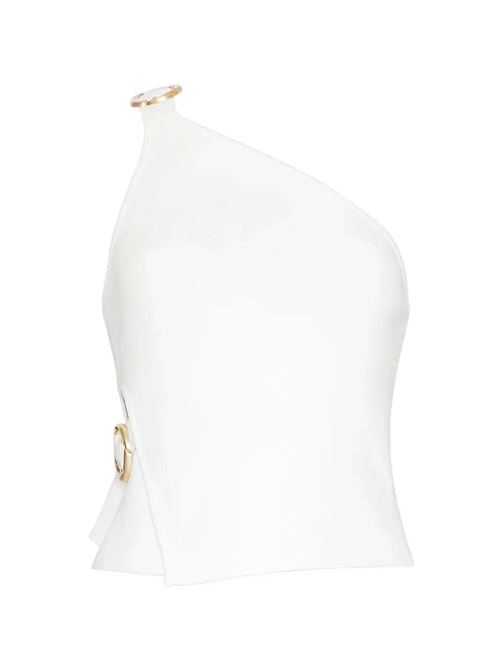 one-shoulder top -