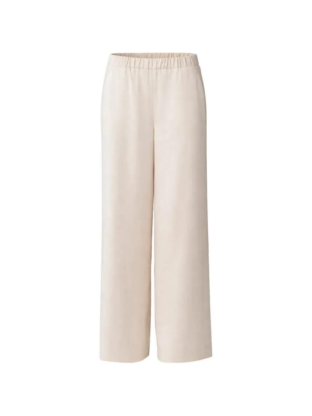elasticated-waist trousers -