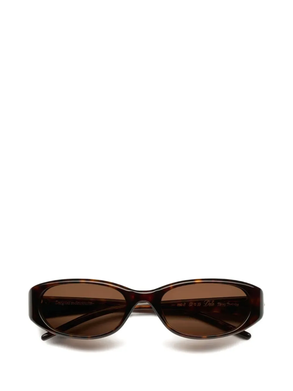 Dele oval-frame sunglasses -