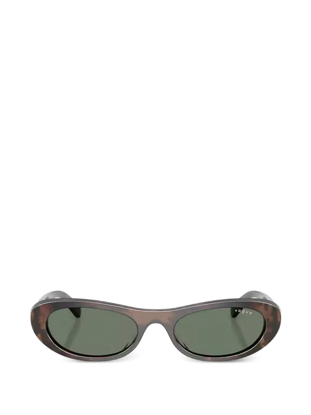 Havana Geometric Sunglasses