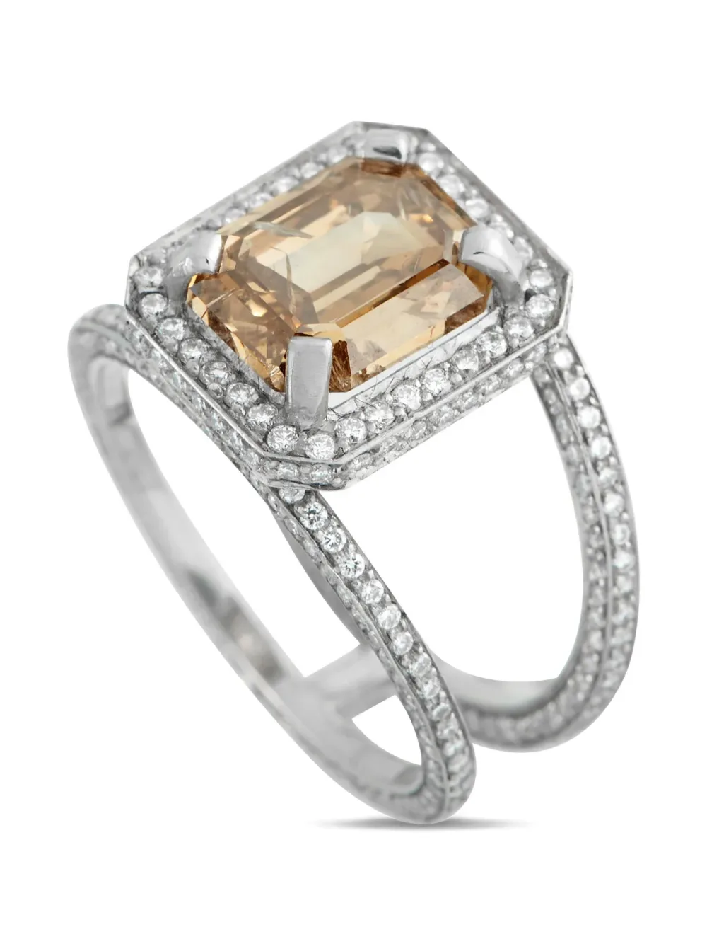 diamond split ring -