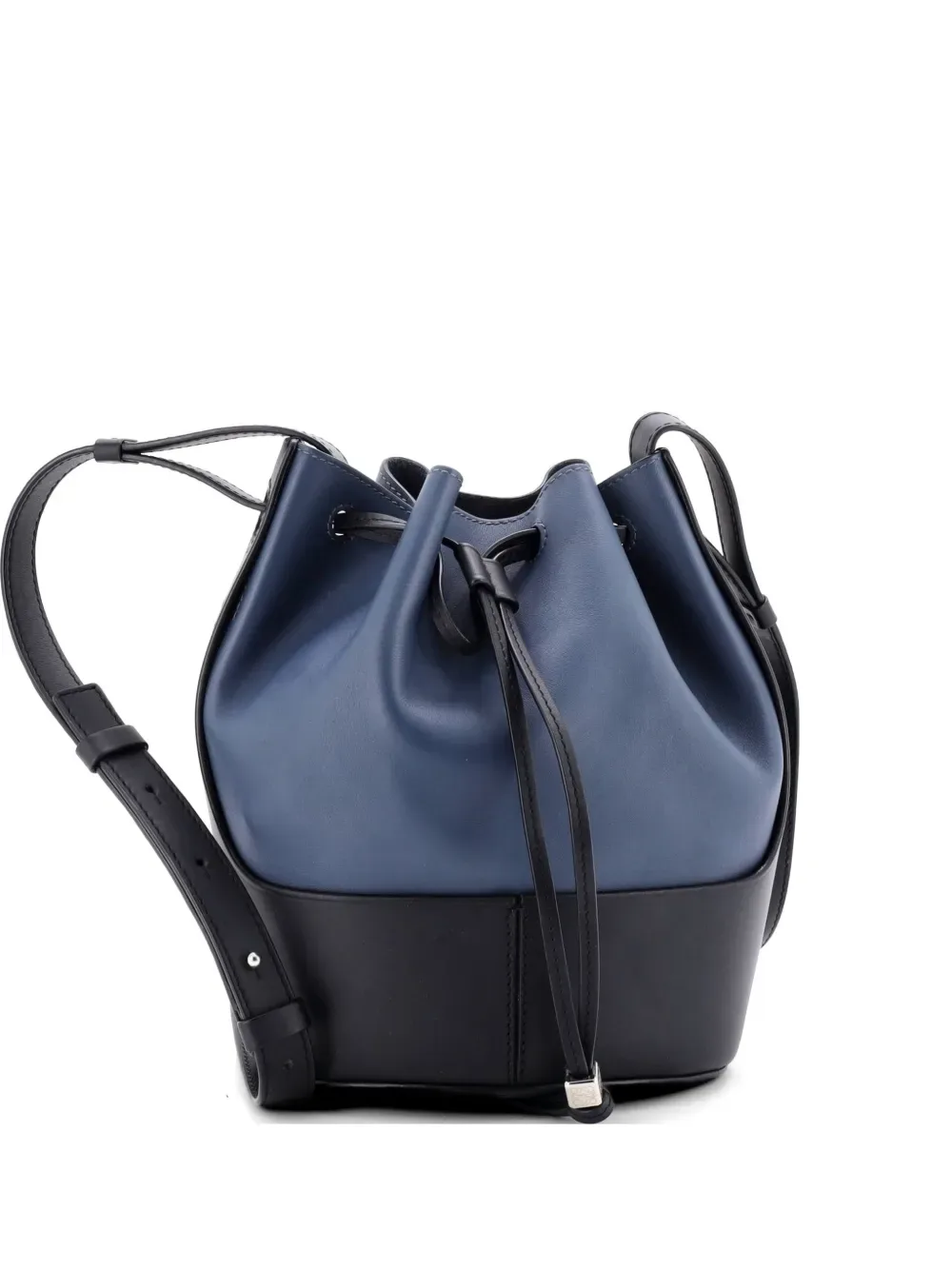 Balloon Leather Small bucket bag -