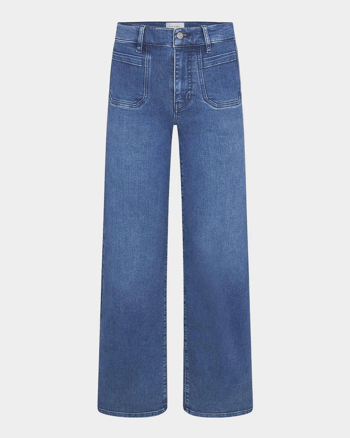 Le Slim Palazzo Modernist Pocket Jeans