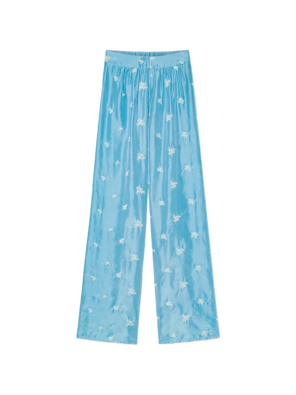 floral-pattern trousers -