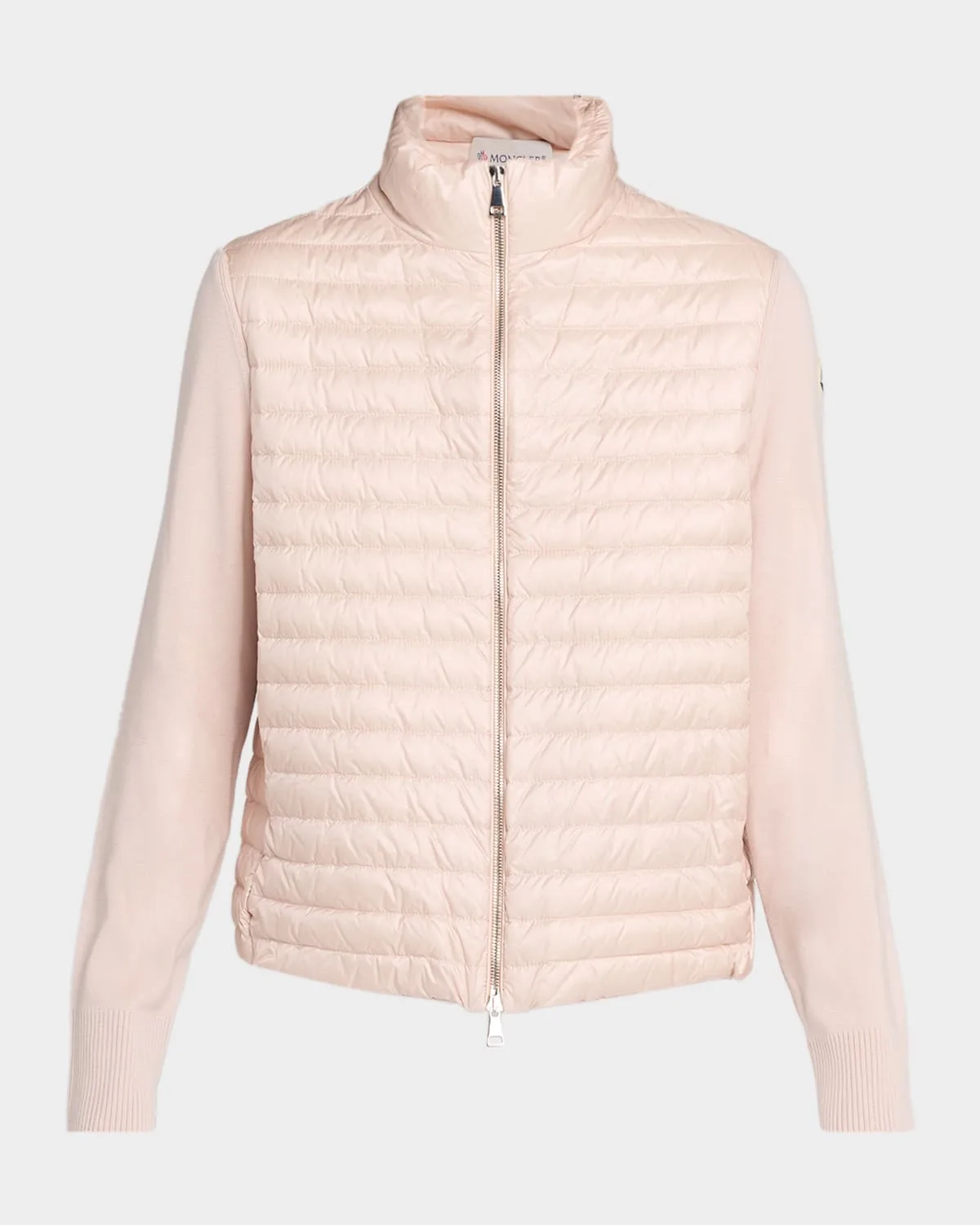 Padded Wool Cardigan
