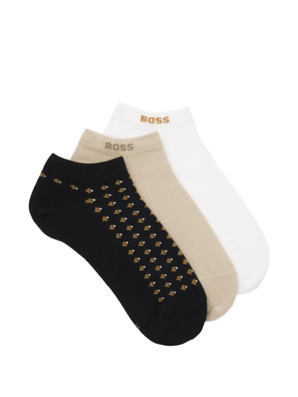 patterned socks set (set of three) - by BOSS